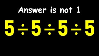 This Simple Math Mistake Fools Everyone!