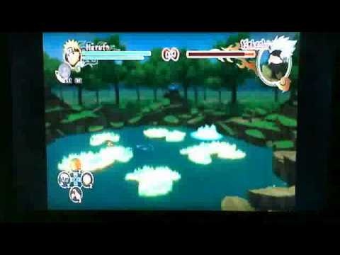 me playing Naruto Ultimate ninja storm 2 demo