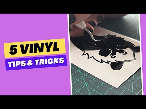 Vinyl Tips And Tricks For Silhouette And Cricut