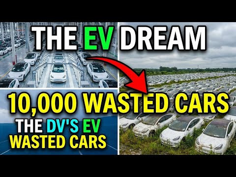 Why China is Throwing Away 10,000 New Cars (The EV Graveyard)