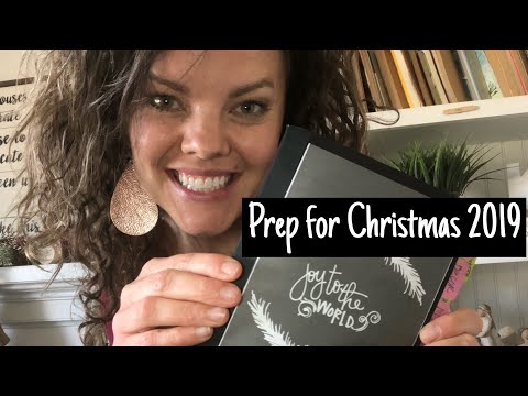 Prep for Christmas 2019 Series/ Preparing for Christmas in January