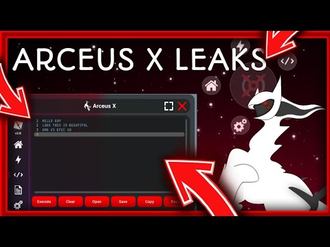 ARCEUS X LEAKS