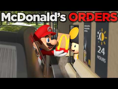 What's Mario's McDonald's Order?