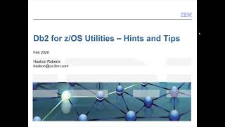 Db2Night Show Z104: Db2 for z/OS Utilities Hints and Tips