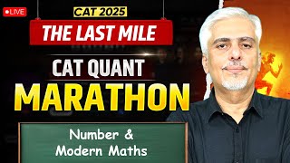 CAT 2025 Numbers & Modern Math Marathon | Amit Panchmatia | Complete Revision + Q&A Session