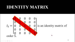 Types of Matrices Part II