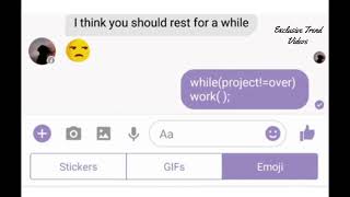 Programmer chat with wife #programmerwif #programmergirl #funningprogrammer