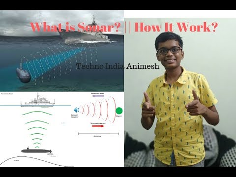 What is Sonar? || How it Work? || By Techno India Animesh