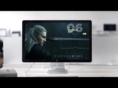 Witcher Desktop Look || Make Windows Look Better || Witcher Desktop || Customize Window 10