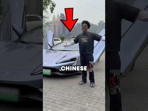 IShowSpeed JUST Reviewed This CRAZY Chinese Car 😳 #cars #automobile #yangwang