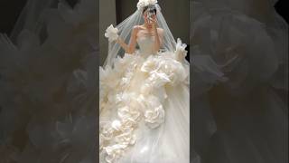 6 most beautiful wedding dress ever🥰🤌#runway #dress #fashion #shortvideos #viralvideo #weddingdress