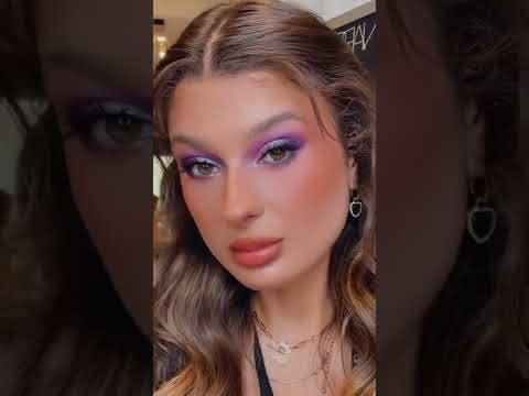 Purple fantasy 💜 #makeup #makeupartist