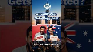 Why 482 Visa gets rejected? Top 3 mistakes #australiavisa #australiavisaupdates #sponsored #482visa