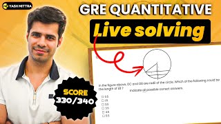 GRE Quant Complete Course - Live Solving Full GRE Quant Test