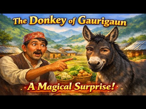 The Donkey of Gaurigaun | Practice English Through Stories