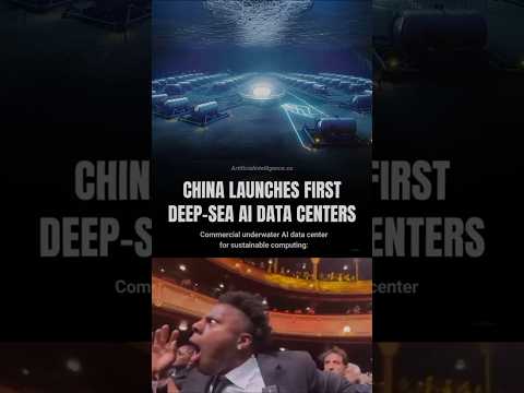 China's Deep-Sea AI Data Centers Are INSANE! #technology #tech #ai #hack #artificialintelligence #da