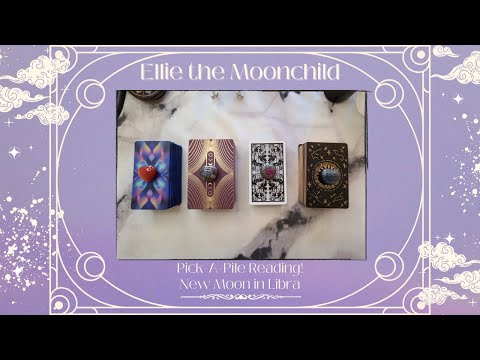 New Moon in Libra 2023 ~ Pick a Pile Reading!