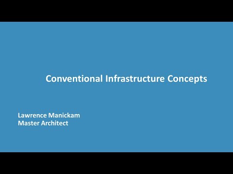 Conventional Infrastructure Concepts - A piece of my AZ-900 Udemy course