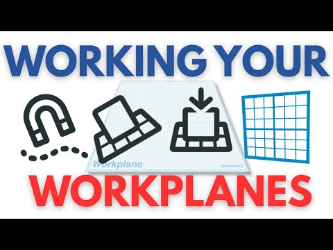 Boost your Tinkercad designs with Cruise, Shape Workplane and Workplane Tool