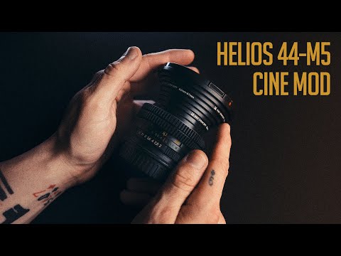 Helios 44M-5 Cine Mod | Anamorphic, Declicked, Manual Aperture
