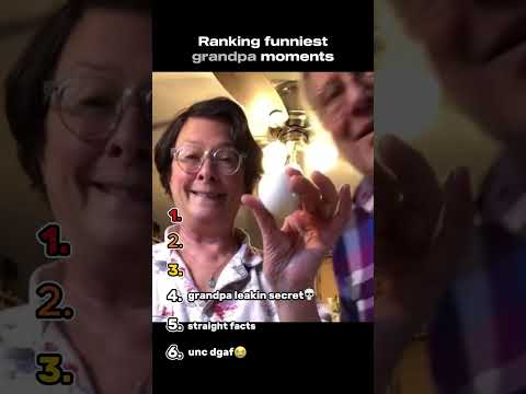 Ranking Funniest Grandpa Moments #funnyshorts #ranking #grandpa