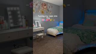 ￼ EXTREME room makeover!🌊🏄‍♀️🌸✌️ #preppyaesthetic #roommakeover#beachaesthetic#shorts #fyp #fy