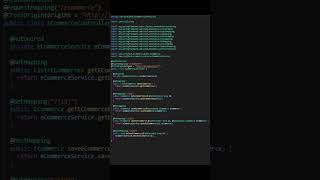 ECommerceController.java | ECommerceController class for Ecommerce project using spring boot & react