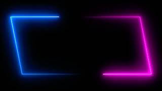 Neon Light | Glowing Light | Neon Frame | Glowing Frame | Neon Border | Glowing Border