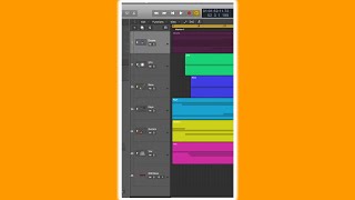 Track Stack Logic Pro X Summing | Logic Pro X Tutorial | #shorts