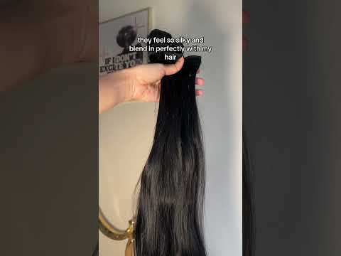 HOW I CLIP IN MY GOO GOO HAIR EXTENSIONS #googoohair #googirls