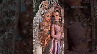 Gopi Dolls | Queen Kunti and Queen Rohini | OOAK Barbie