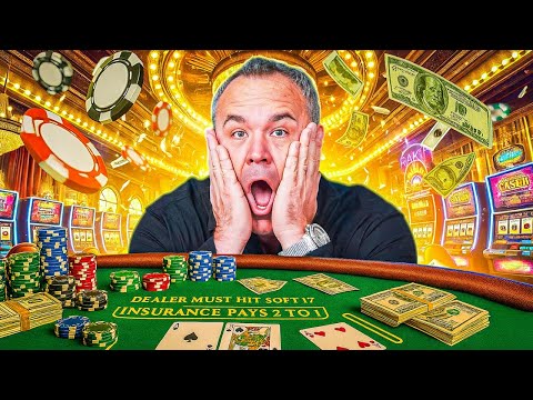 Wild $5,000 Blackjack Hands Lead To Shocking Results