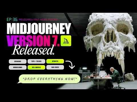 Midjourney V7 is (Finally) Here! Draft Mode, Hot Takes, And A Mild Identity Crisis