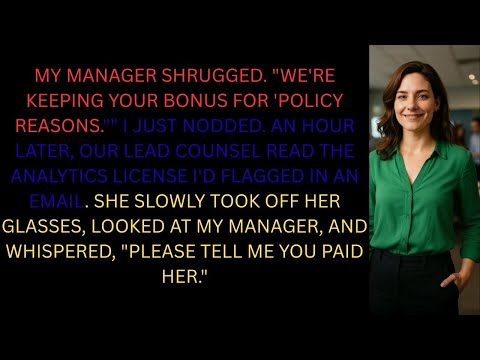 My Boss Stole My Bonus — I Triggered the License Clause That Shut Down Their Analytics