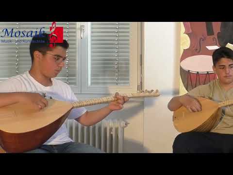Halilibrahim Erhan & Kerem - Baglama (Saz) Kursu Stuttgart - Mosaik Musik- und Kunstschule
