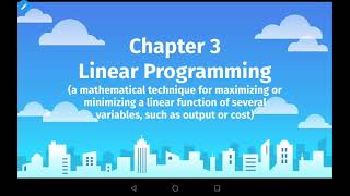 Finite Math Chapter 3 Day 1