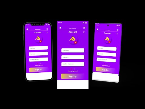 How To Create Mobile 💯👌Login Page Very Easy In Figma Design Software