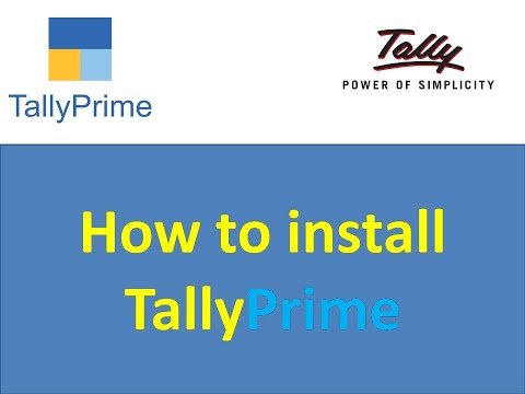 HOW TO INSTALL TALLYPRIME