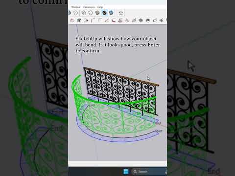 Master the Shape Bender Plugin in SketchUp! 🛠️#ShapeBender #3DModeling #sketchuptips  #designtools