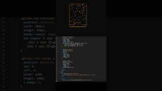 ✨ Daring Golden Rain Animation 🌟 | 💻 Pure HTML CSS JS 🎨 | 🌧️ Trending Visual Effect 2025