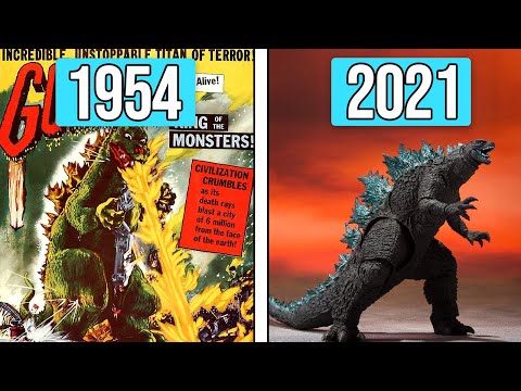 Evolution Of Godzilla