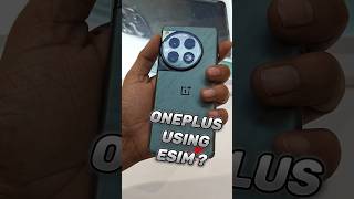 OnePlus 12 using esim in India ? #oneplus12 #oneplus12r #oneplus12esim #unboxing #tech #technology