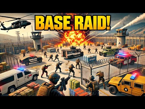 Epic Base Raid Showdown! The Day Before