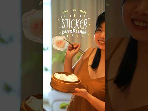 how to make sticker dumplings! 🥟