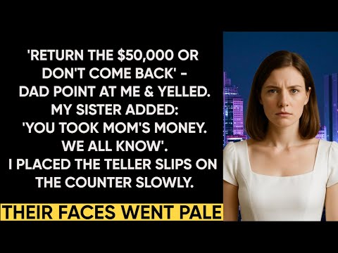 My Parents Demanded ‘Return the $50K or Don’t Come Home’ — So I Brought the Evidence to Dinner