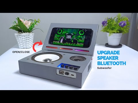 Upgrade DIY Bluetooth Speaker using Touchscreen Monitor
