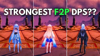 F2P :- Who is The BEST DPS?? Carthetiya vs Zani vs Jinshi! [ Wuthering Waves ]