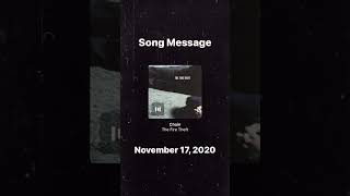 Song Message: “Chain” by The Fire Theft. September 3, 2022