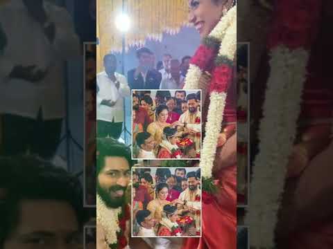 Actor Harish Kalyan marriage pics #shorts #harishkalyan #wedding #trendingshorts #trend