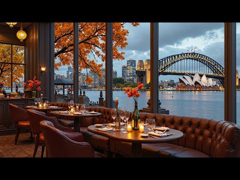 Feeling Autumn Jazz in Australia🍂 2+ Hours of Relaxing Morning Jazz Coffee Music